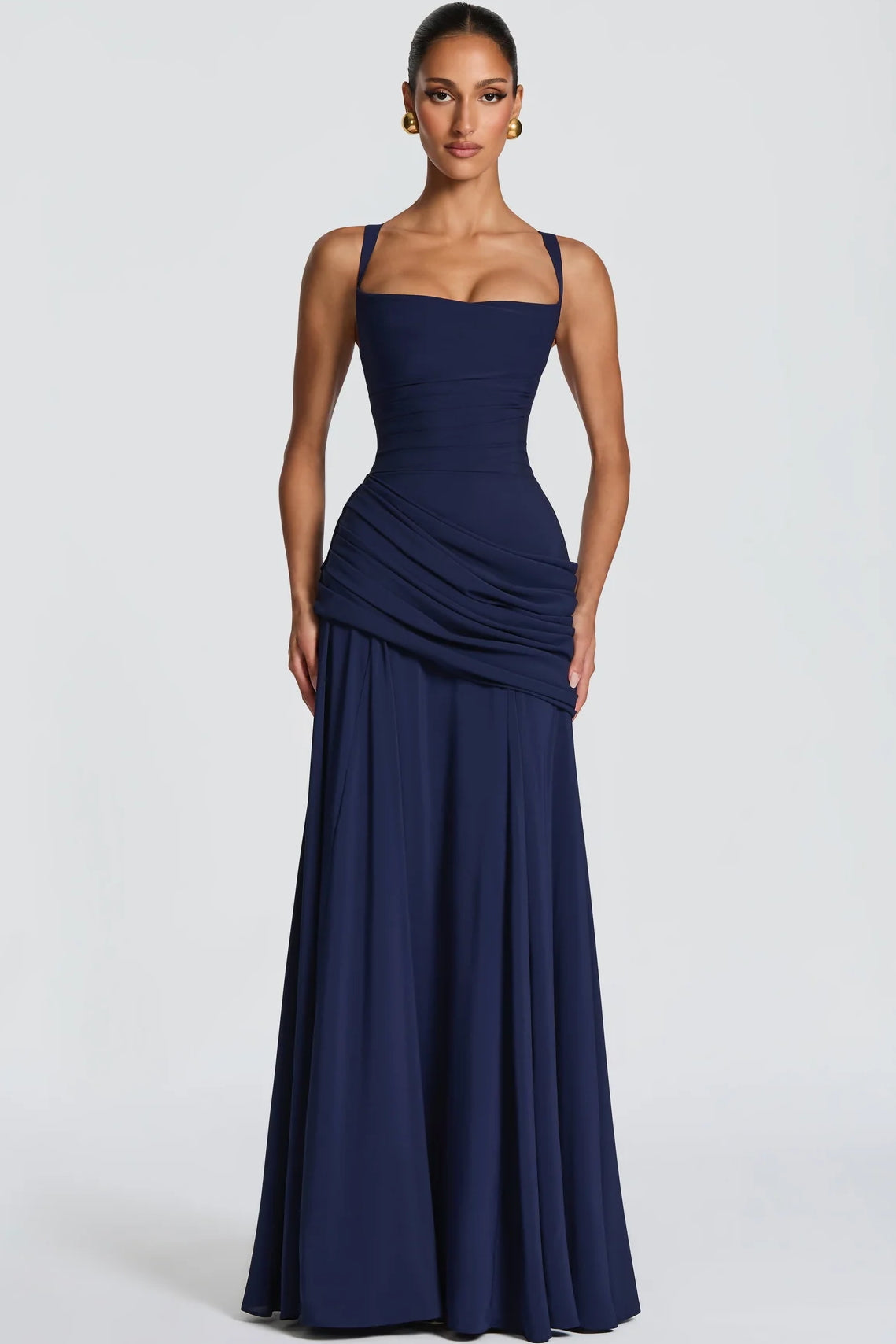 Babyboo Sura Maxi Dress - Navy