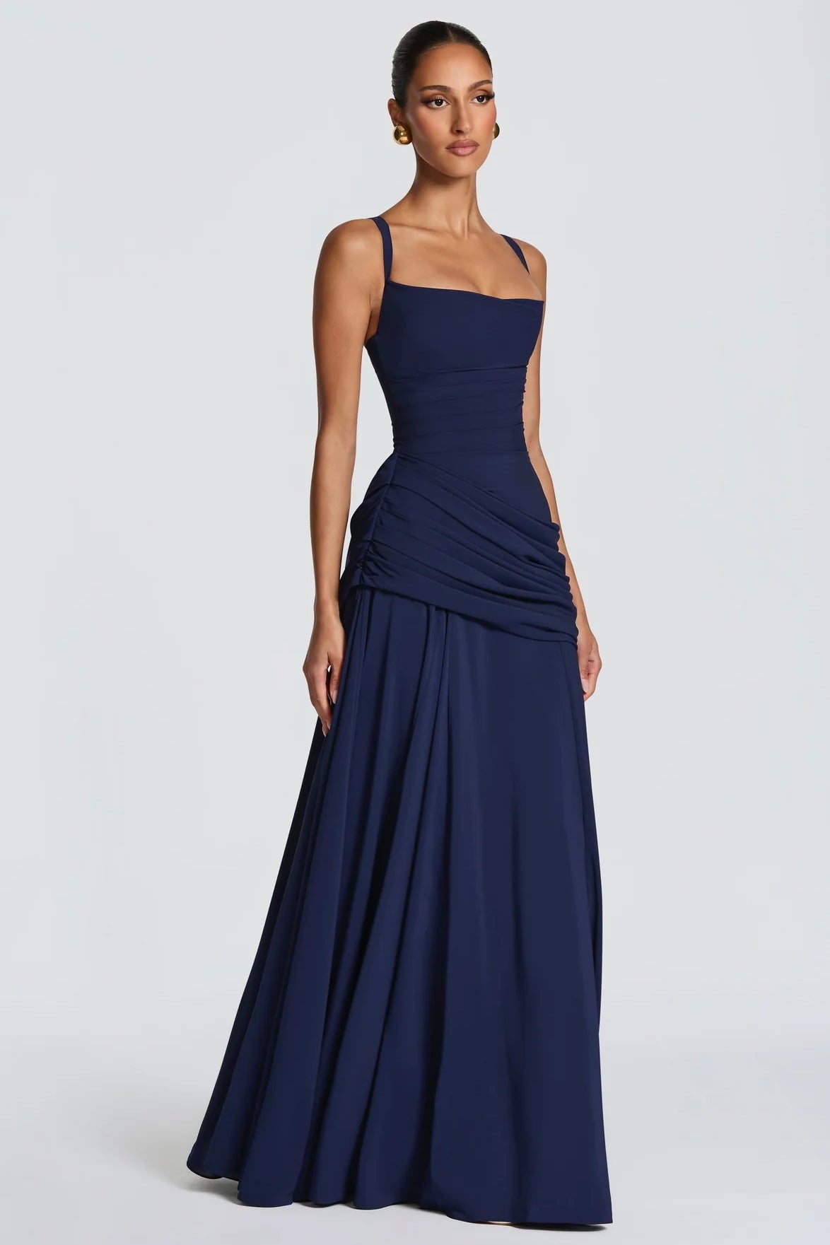 Babyboo Sura Maxi Dress - Navy