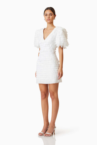 Elliatt Hailey Mini Dress - White