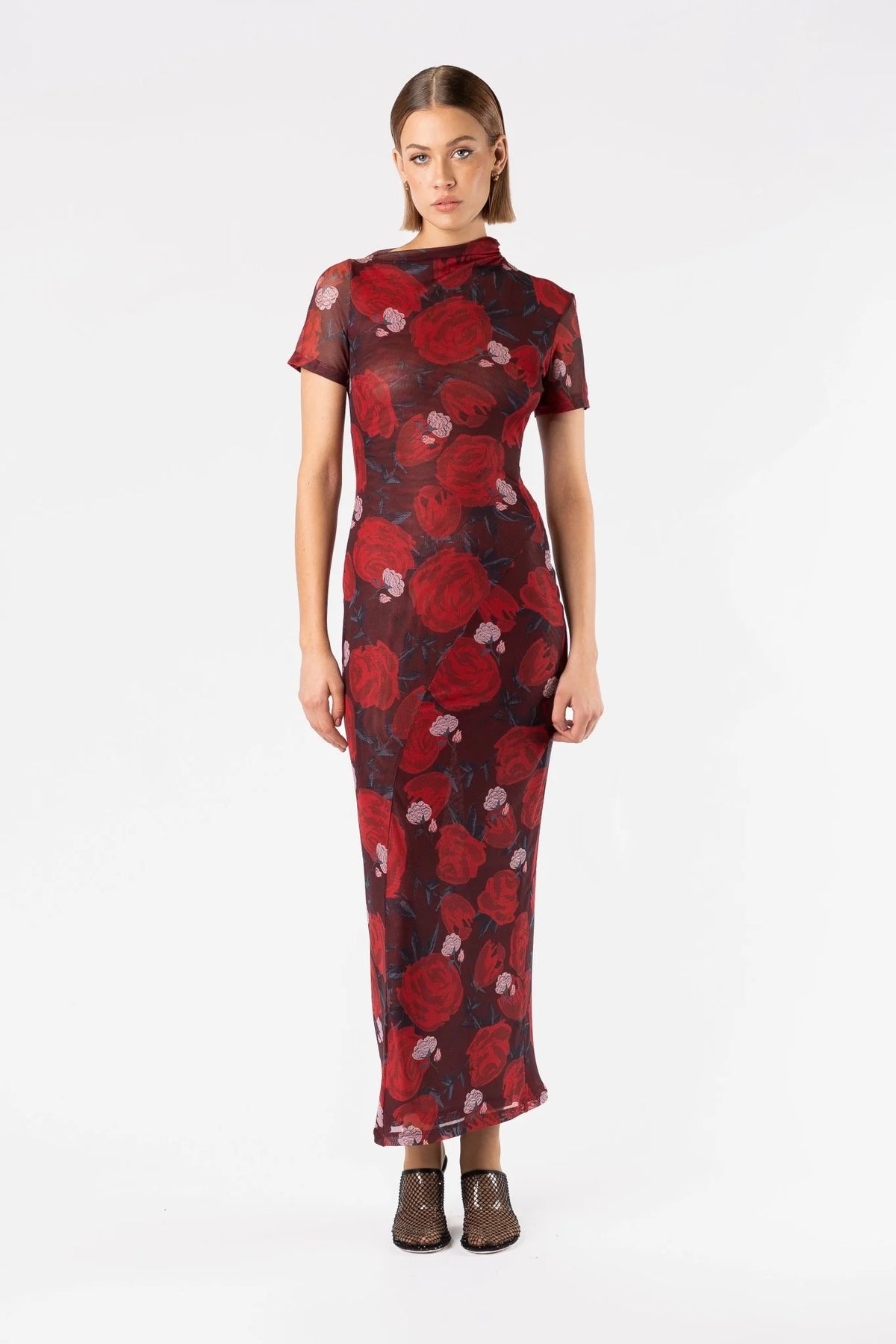 One Fell Swoop Vortex Stretch Dress - Briar Rose