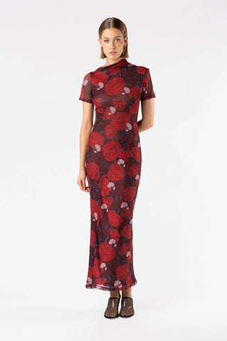 One Fell Swoop Vortex Stretch Dress - Briar Rose