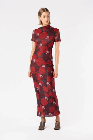 One Fell Swoop Vortex Stretch Dress - Briar Rose