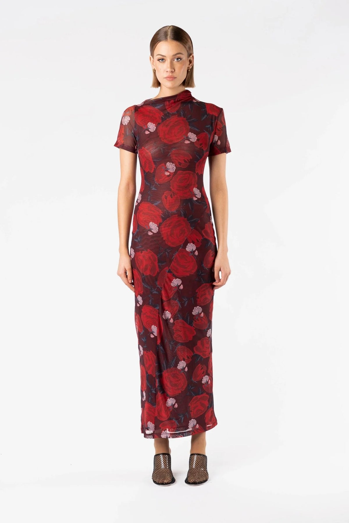 One Fell Swoop Vortex Stretch Dress - Briar Rose