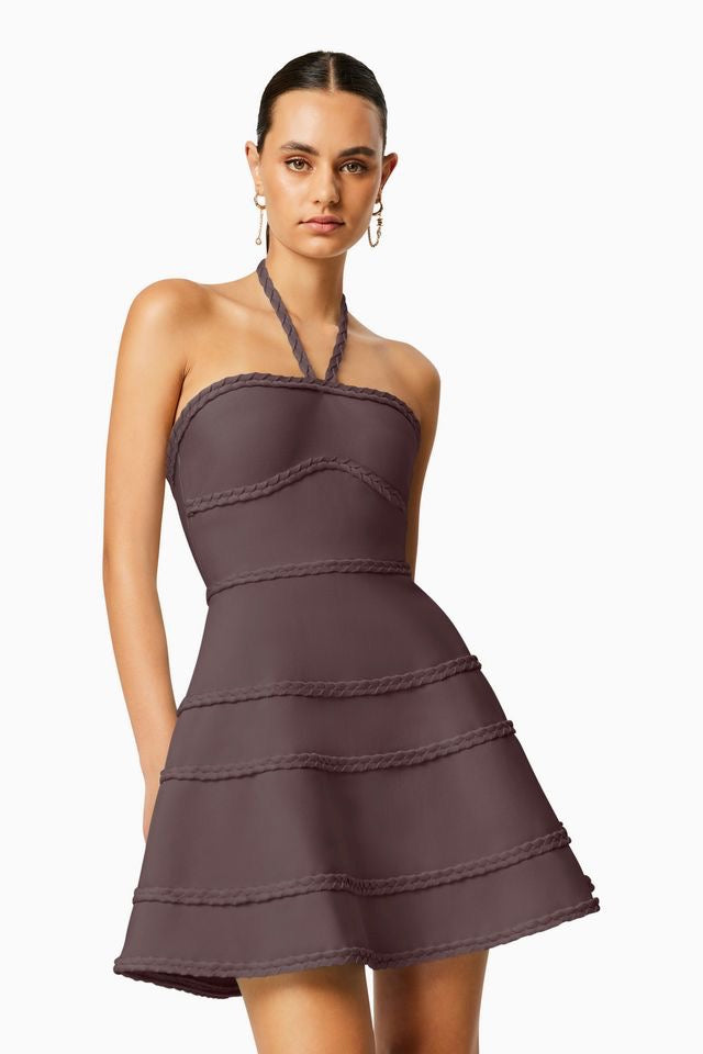 Elliatt Arbor Dress - Chocolate - Dress Hire AU Elliatt Arbor Dress - Chocolate - Dress Hire AU