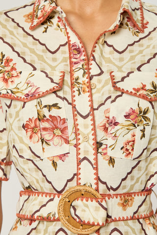 Winona Winnie Shirt Dress - Print
