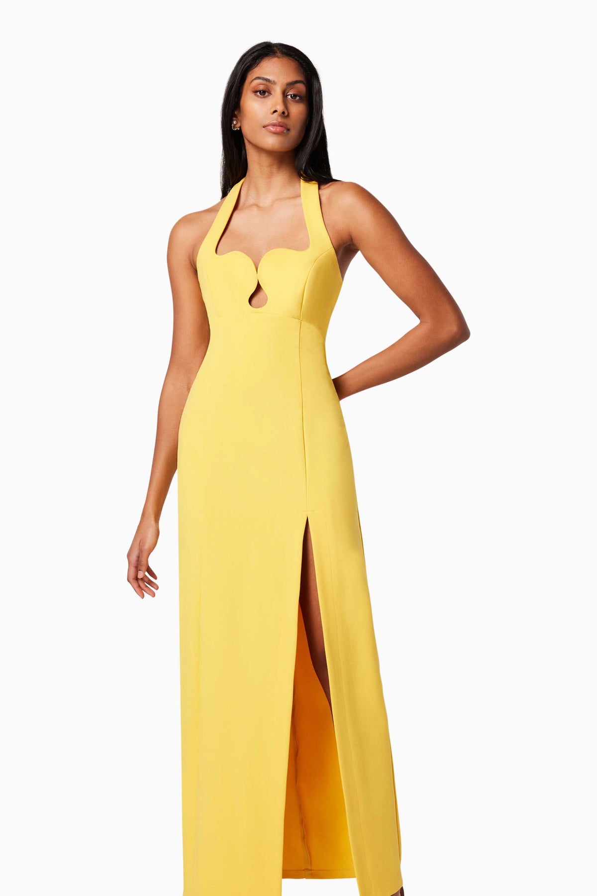 Elliatt Tuning Dress - Yellow