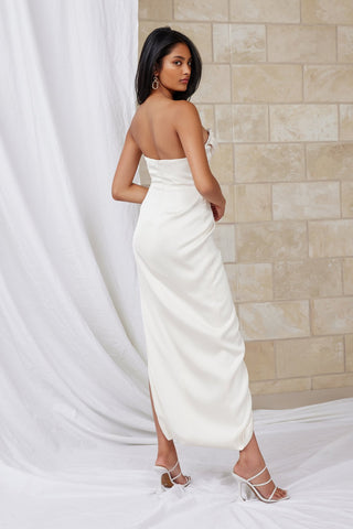 Lexi Juliana Dress - Oyster