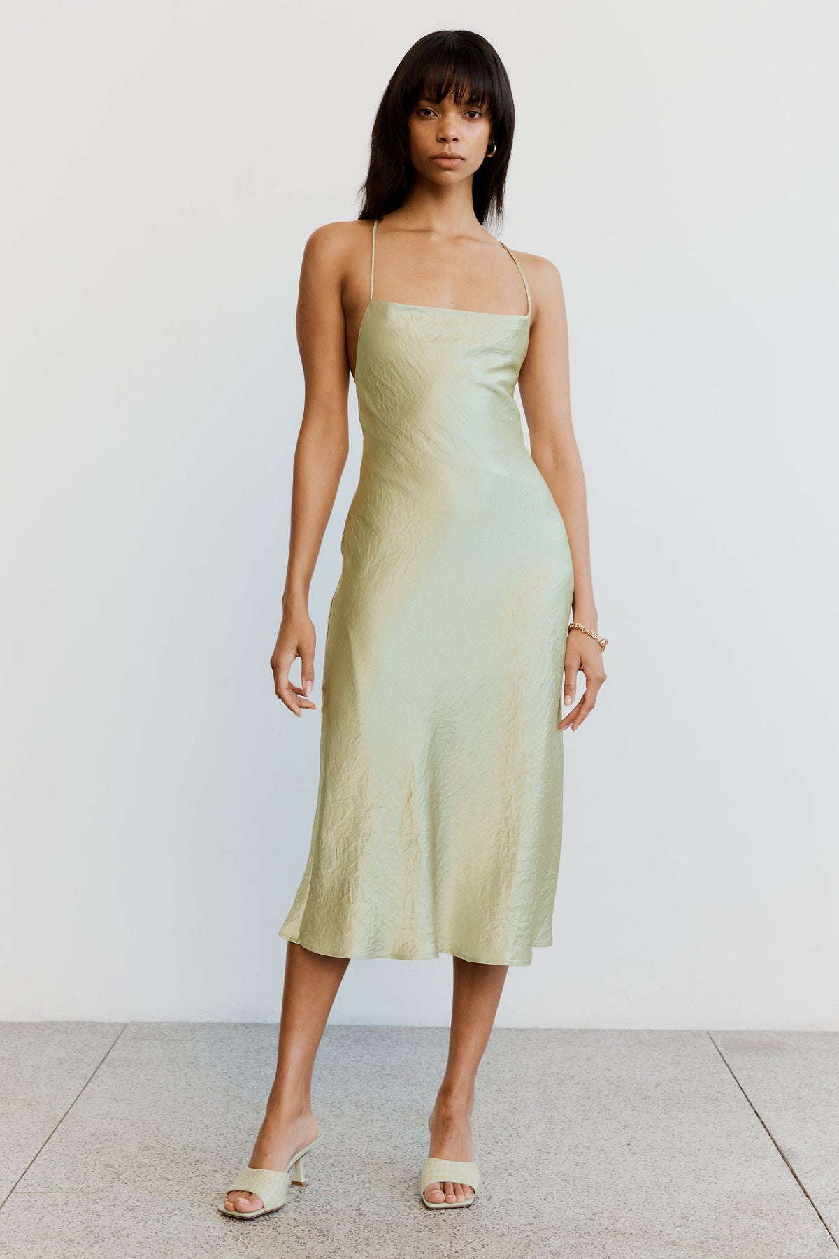 Bias cowl slip dress hotsell