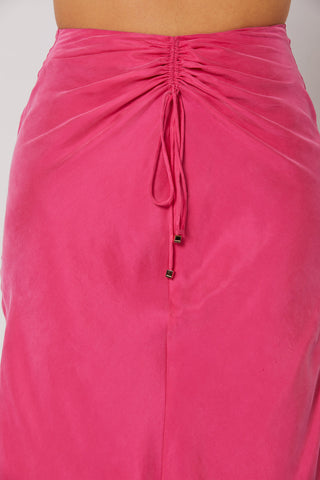 Winona Cerise Skirt - Hot Pink
