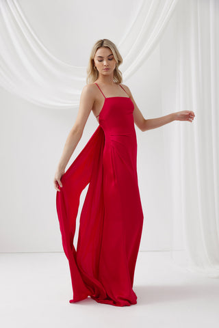 Lexi Messina Dress - Cherry