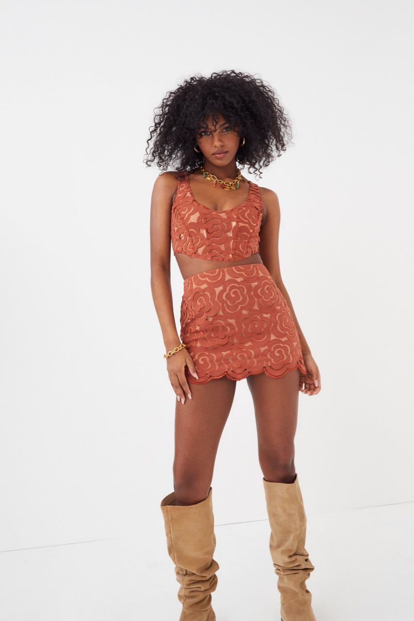 For love and lemons adelaide bustier top on sale
