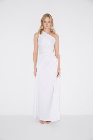 Sonya Nour White Maxi Dress - White