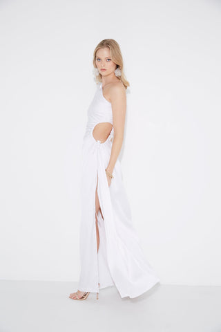 Sonya Nour White Maxi Dress - White