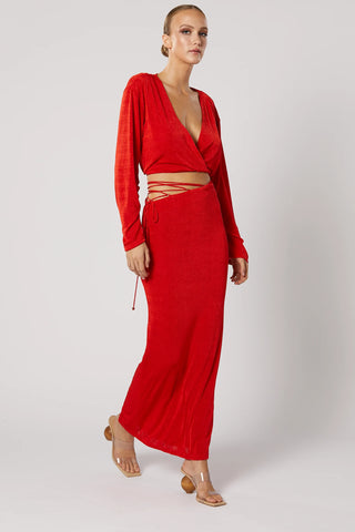 Winona Xenia Skirt - Red