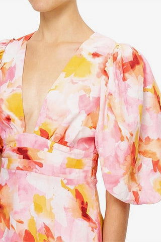 Acler Hamilton Dress - Pink Floral