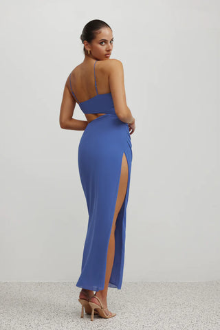Lexi Asia Dress - Pacific Blue