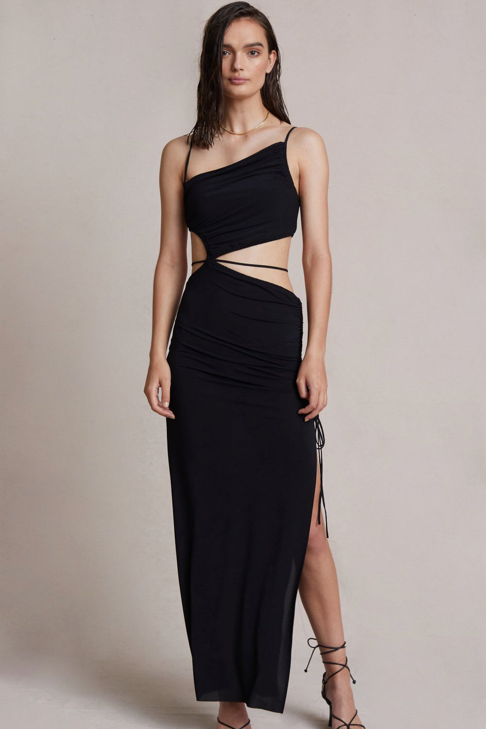Bec and bridge on sale black one shoulder dress