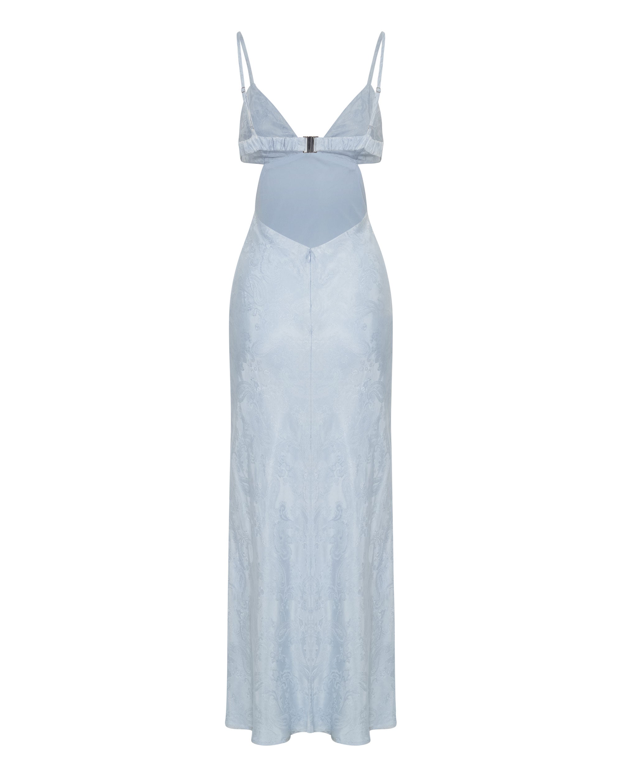 Third Form Paisley Bias Triangle Midi Dress Ocean Dress Hire AU