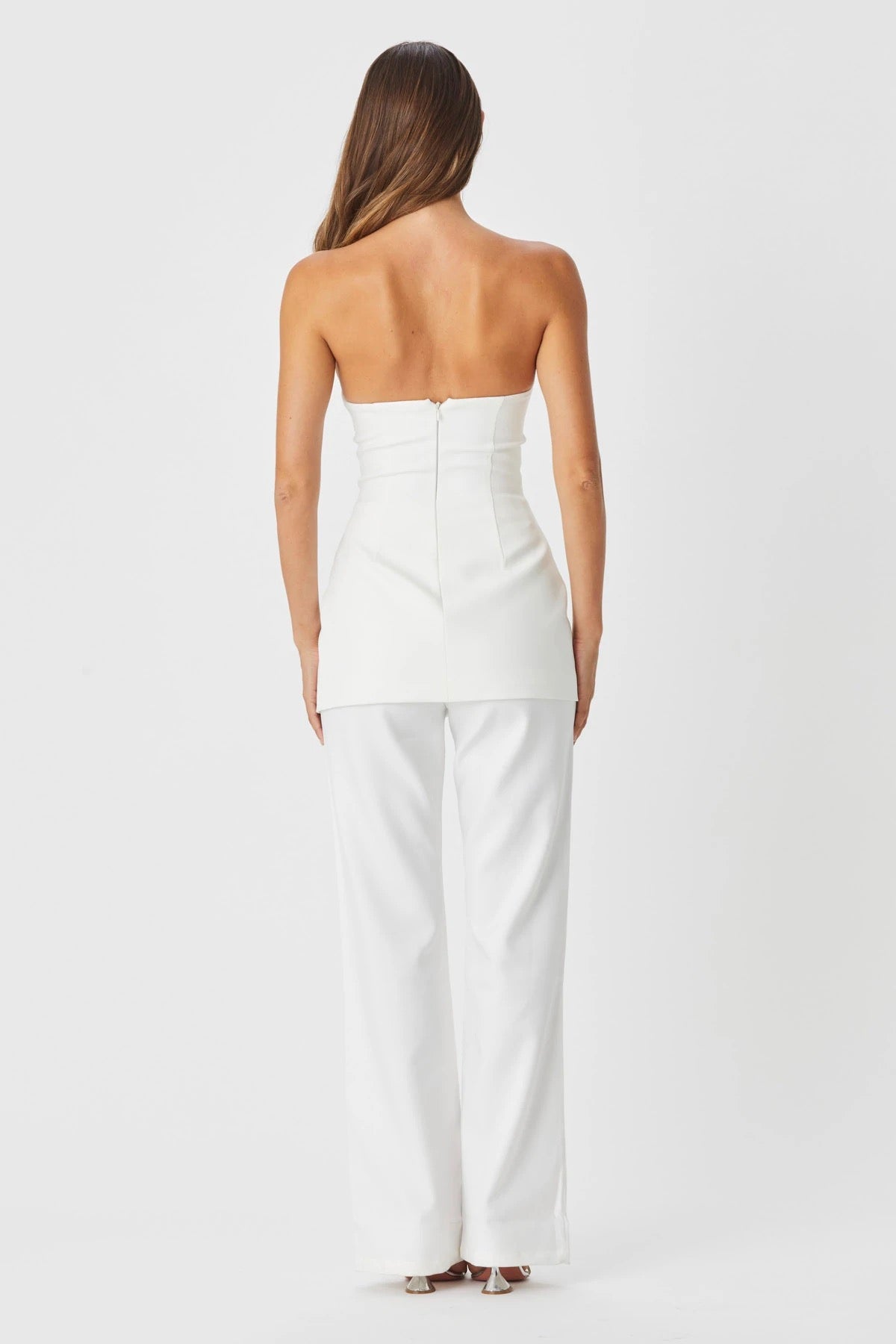Bianca & Bridgett Iris Top - White – Dress Hire AU