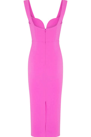 Alex Perry Spencer Midi Dress - Pink