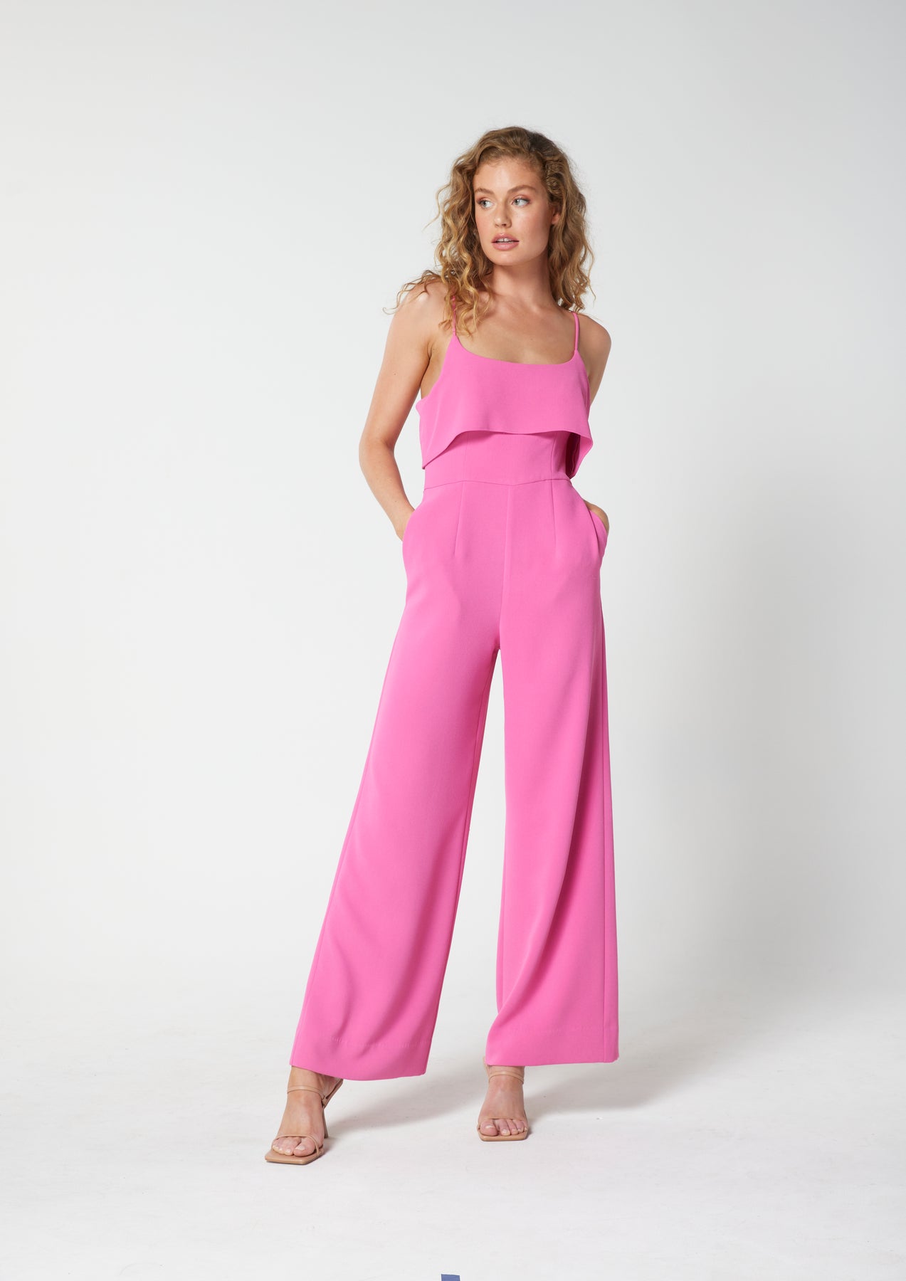 Pink jumpsuit australia outlet