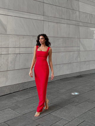 Bianca & Bridgett Bonnie Dress - Red