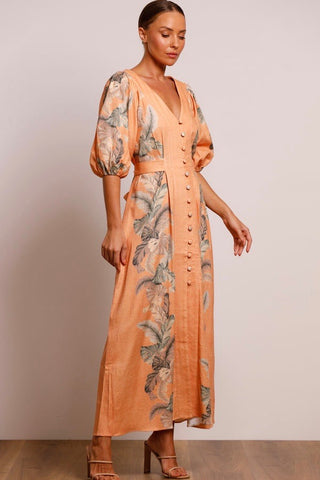 Pasduchas Horizon Midi Dress - Earth