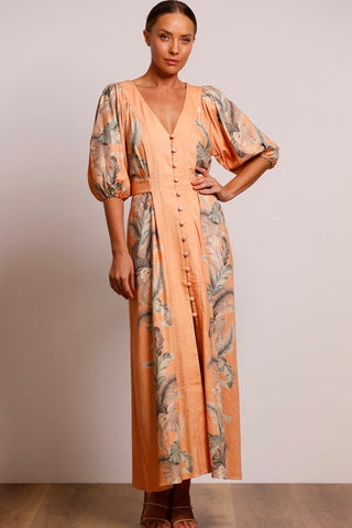 Pasduchas Horizon Midi Dress - Earth