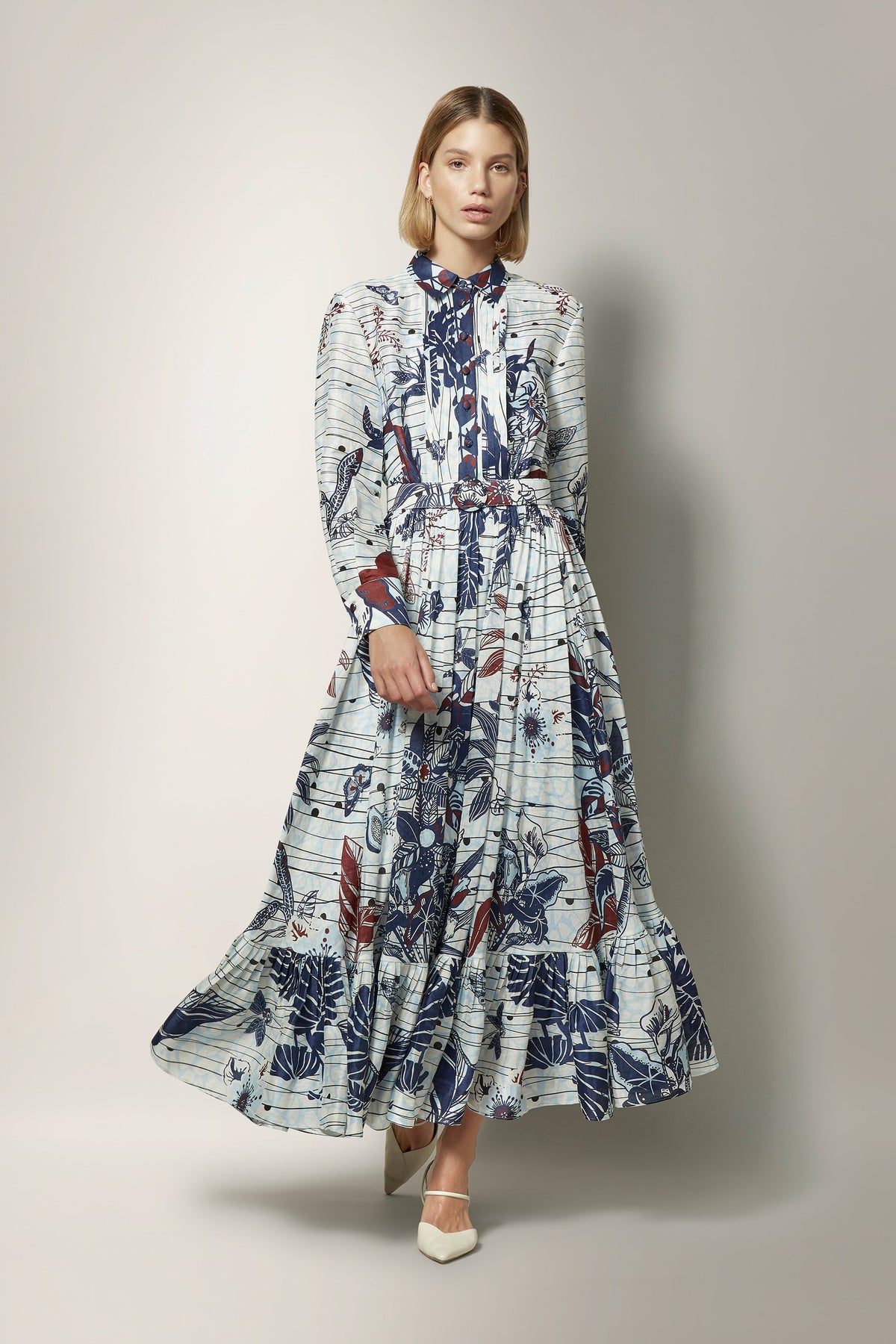 Casa top linen dress