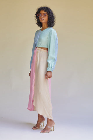 Suboo Calypso Long Sleeve Maxi Dress - Multi