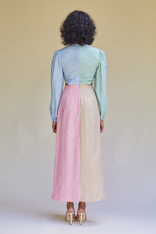 Suboo Calypso Long Sleeve Maxi Dress - Multi