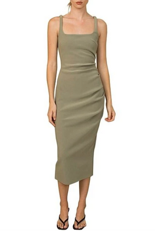 Bec & Bridge Paloma Midi Dress - Sage