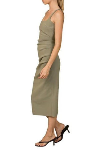 Bec & Bridge Paloma Midi Dress - Sage