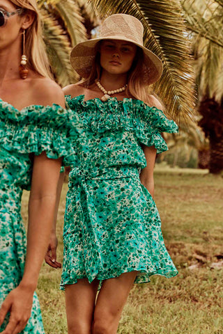 Talulah Starflower Mini Dress - Print