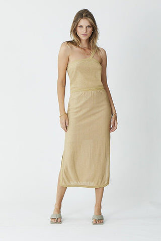 Suboo Coco Midi Skirt - Gold