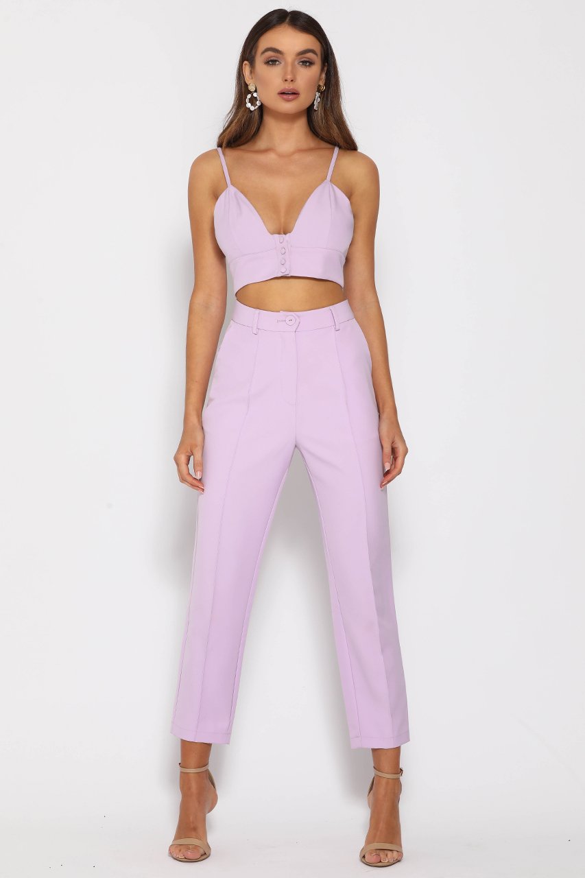 Runaway the Label Need Want Top - Lilac