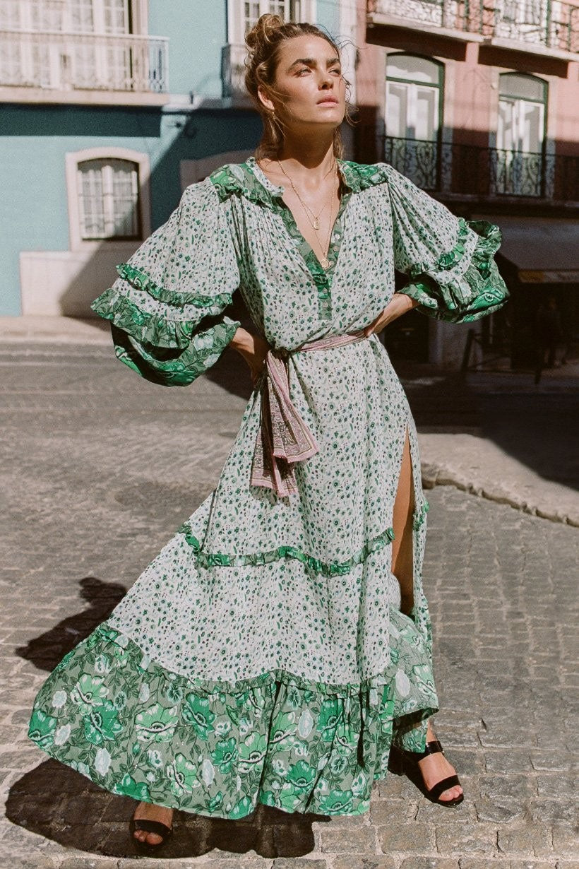 Spell the Gypsy Winona Boho Maxi Ivy Dress Hire AU