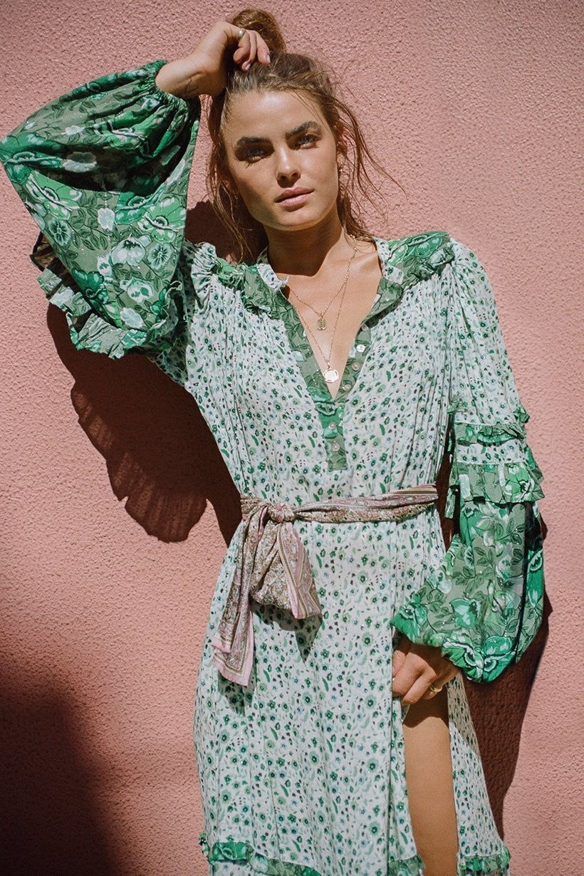 Spell the Gypsy Winona Boho Maxi Ivy Dress Hire AU